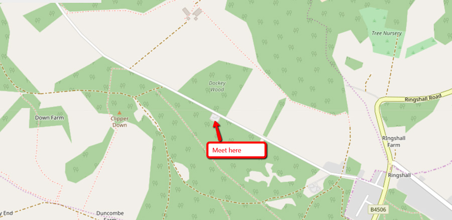 Ivinghoe CXommon Map